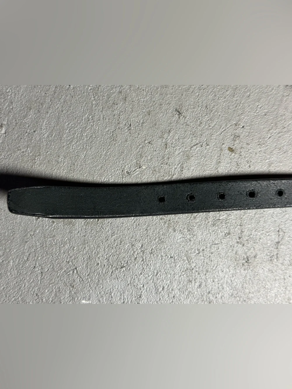 Tory leather stitched equestrian bridle belt black brass buckle size 32